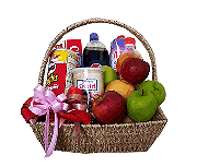 กระเช้าของขวัญ: Fruit & Snack Gift Hamper